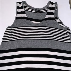 XL Cable and Gauge tunic length Tank Top